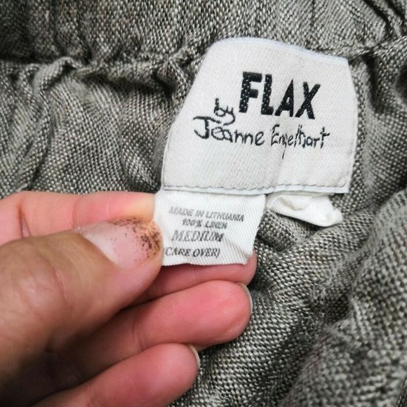 Flax by Jeanne Engelhart Womens Gray Skirt Medium - Picture 7 of 10